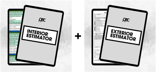 Interior & Exterior Estimating Bundle